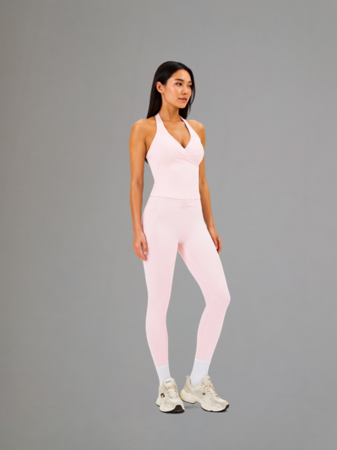 xyra sculpt v neck sport bra & high waist legging set – premium nylon elastane 80/20 | quick dry & breathable xyra sculpt v neck sport bra & high waist legging set – premium nylon elastane 80/20 | quick dry & breathable