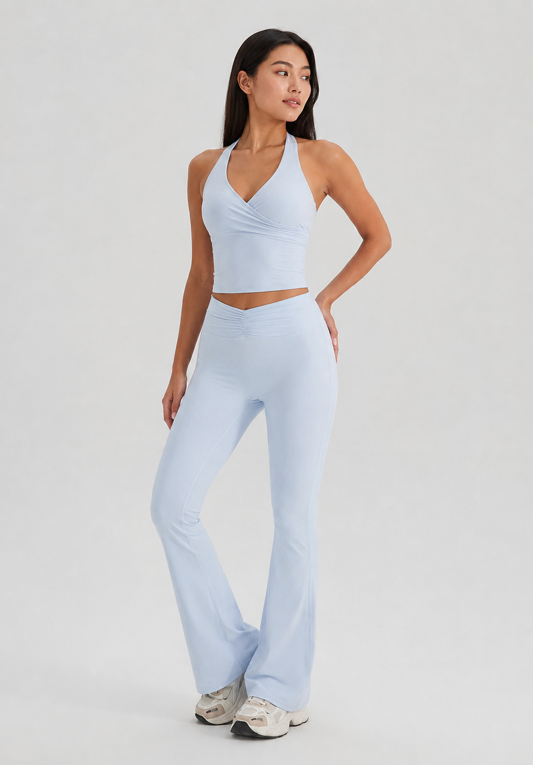 xyra sculpt high waist flare legging xyra sculpt high waist flare legging