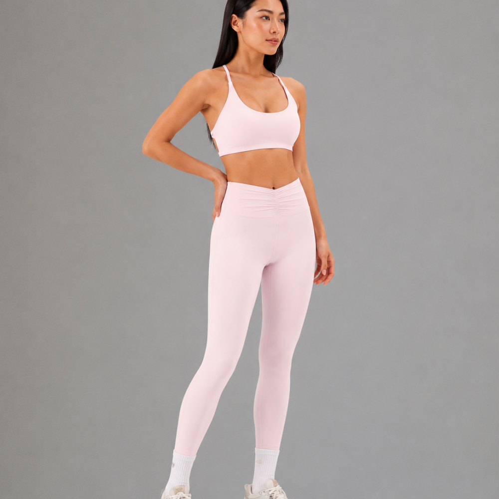 xyra essential scoop neck sport bra